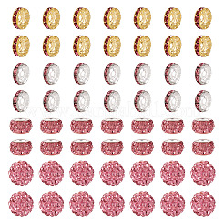 120 шт. 4 вида бусин в виде диско-шара&nbsp;RB-TA0001-16