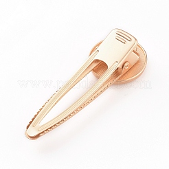 Выводы зажима для волос аллигатора из цинкового сплава&nbsp;LS-PALLOY-E564-35MKCG