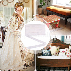 Бахрома из полиэстера с кисточкой&nbsp;OCOR-WH0090-006B