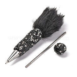 Железная ручка из бисера AJEW-K049-03D