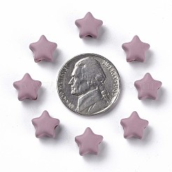 Лакированные бусины из акрила &nbsp;MACR-S373-45-O03