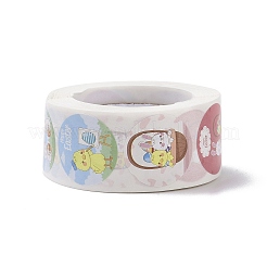 8 узор на пасхальную тематику самоклеющиеся рулоны бумажных наклеек&nbsp;LS-DIY-C060-03K