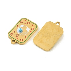 Подвески из нержавеющей стали 304 с эмалью&nbsp;STAS-H251-03B-02