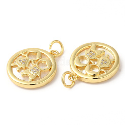 Стойки обшивки латунь микро проложить Циркон подвеску&nbsp;KK-R143-01G