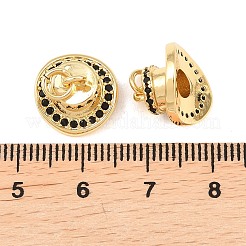 Латунные микро проложить кубического циркония подвески&nbsp;KK-C162-071G