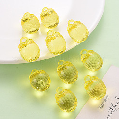 Осенняя тема прозрачные акриловые подвески&nbsp;LS-TACR-T024-04B-916