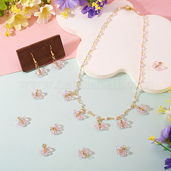 20шт стеклянные подвески&nbsp;PALLOY-TAC0215