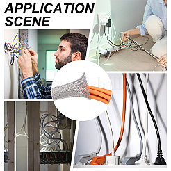 4 м плоская плетеная трубка из нержавеющей стали марки 304&nbsp;FIND-UN0016-16C