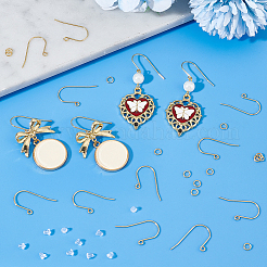 150 шт. крючки для сережек из нержавеющей стали 304&nbsp;DIY-SP0001-02