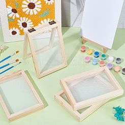 Изготовление прямоугольной деревянной бумаги&nbsp;DIY-WH0308-819