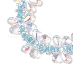 Имитация австрийских хрустальных биконусных бусин&nbsp;BJEW-MZ00177-02