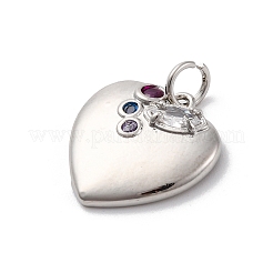 Латунные микро проложить кубического циркония подвески&nbsp;KK-U033-16G