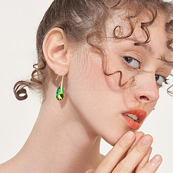 32 шт. 2 цвета латунные крючки для серег&nbsp;KK-BBC0022-95