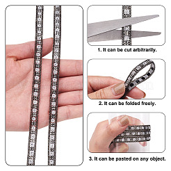 Исправление со стразами в два ряда&nbsp;DIY-BT0001-30