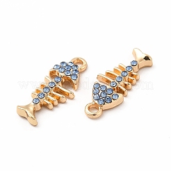 Подвески со стразами из экологически чистого сплава&nbsp;FIND-A025-07G-02