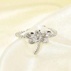 Кольца-манжеты из нержавеющей стали 304 с кристаллами и стразами для женщин&nbsp;LS-RJEW-G338-02P