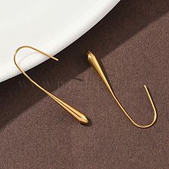 Серьги-подвески из нержавеющей стали 304&nbsp;EJEW-F375-01C-G