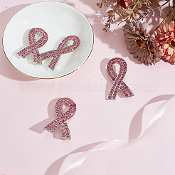 4 шт. Информационная лента со стразами&nbsp;JEWB-GO0001-22