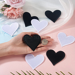 8 шт. 2 цвета полиэстеровые нашивки для пришивания и приклеивания утюгом&nbsp;PATC-TA0001-34A