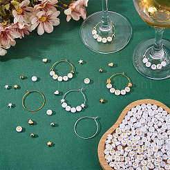 Наборы для самостоятельного изготовления подвесок для бокалов вина&nbsp;DIY-PH0031-45