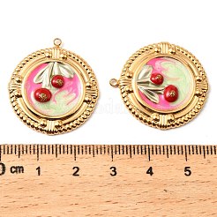 Подвески из нержавеющей стали 304 с эмалью&nbsp;STAS-Z145-12G-01