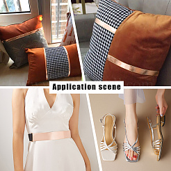 Мягкий плоский шнур из искусственной кожи&nbsp;LC-WH0006-03D-03