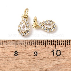 Латунные микро проложить кубического циркония подвески&nbsp;LS-RB-I077-15G-RS