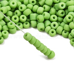 Матовые непрозрачные стеклянные бусины 6/0 шт.&nbsp;SEED-R029-4mm-A03