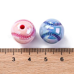 Спортивные УФ-покрытия непрозрачные акриловые бусины&nbsp;PACR-Q003-05B