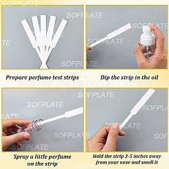 4 набор тест-полосок для духов&nbsp;AJEW-SP0003-65A