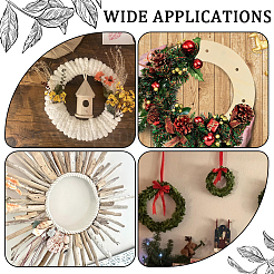 4 шт. необработанные деревянные рамки для венков&nbsp;TOOL-SP0001-07A