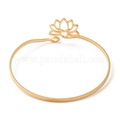 Браслет-манжета из нержавеющей стали 304&nbsp;BJEW-K234-01G