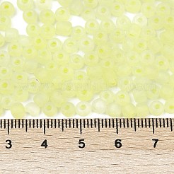 6/0 светящаяся стеклянная бусина&nbsp;SEED-NH0001-01B