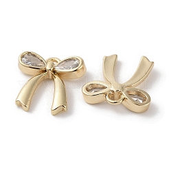 Латунные микропаве прозрачные кубические циркониевые подвески&nbsp;KK-G491-29G