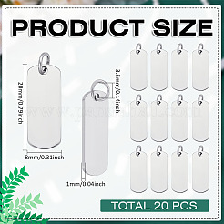 20 шт. подвески из нержавеющей стали 201&nbsp;STAS-ME0001-94