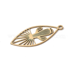 201 филигранный кулон из нержавеющей стали&nbsp;LS-STAS-K298-15G