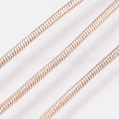 Ожерелья с длинной цепочкой из латуни&nbsp;LS-NJEW-K112-04RG-NF