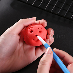 8шт пластиковые двойные головки для моделирования глины набор инструментов для лепки&nbsp;TOOL-A011-02D