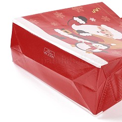 Ламинированные нетканые водонепроницаемые сумки на рождественскую тематику&nbsp;X1-ABAG-B005-01B-01