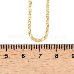 Латунные цепочки морского типа толщиной 2 мм для мужчин и женщин&nbsp;NJEW-L012-07G