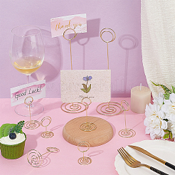 36 шт. 3-х стилистический держатель для фото из углеродистой стали&nbsp;AJEW-CL0002-16