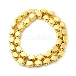 Стеклянные бусины с гальваническим покрытием &nbsp;EGLA-F166-02B