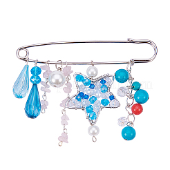 Штифты килт железа брошь застежками ювелирные фурнитура&nbsp;IFIN-R191-60mm