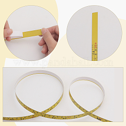 Стальная самоклеящаяся рулетка для верстака AJEW-WH0348-10