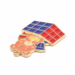 Подвески из эмали и сплава&nbsp;ENAM-M055-02G-01