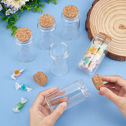 Пустая стеклянная бутылка&nbsp;LS-AJEW-WH0470-43D