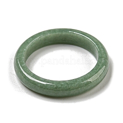 Кольца на палец из натурального жадеита&nbsp;RJEW-H222-01C