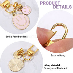 21 шт. подвесные украшения из двухцветного сплава с эмалью&nbsp;KEYC-FH00084