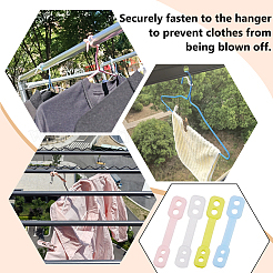 120 шт. 4-х цветные силиконовые ветрозащитные пряжки&nbsp;DIY-FG0008-68