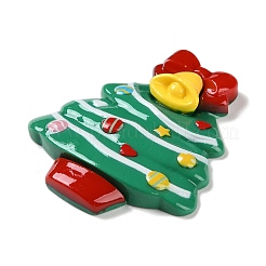 Кабошоны из непрозрачной смолы с рождественской тематикой&nbsp;LS-RESI-F053-A06